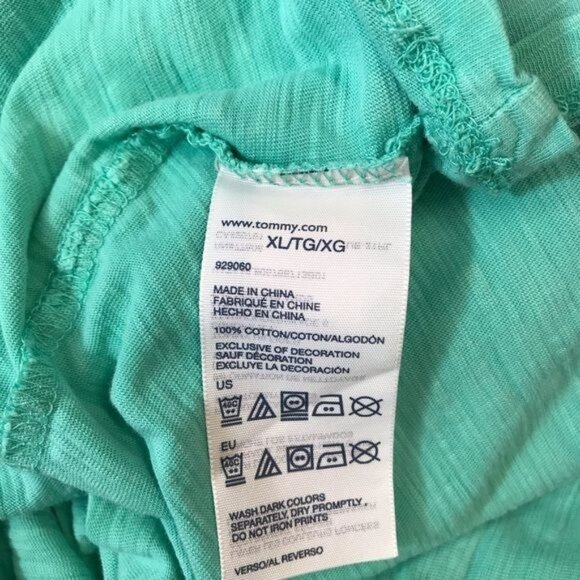 Tommy Hilfiger Liz Claiborne Bundle Pink Long Sleeve Green Short Sleeve Tops XL - Picture 4 of 8